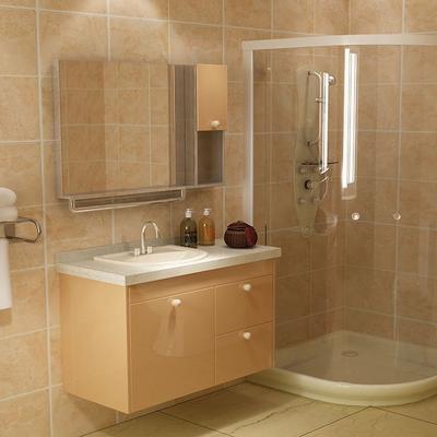 BSYG-02 Simple Design Bathroom Cabinet Beige