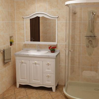 BSYG-03 White Door Bathroom Vanity Whole Set